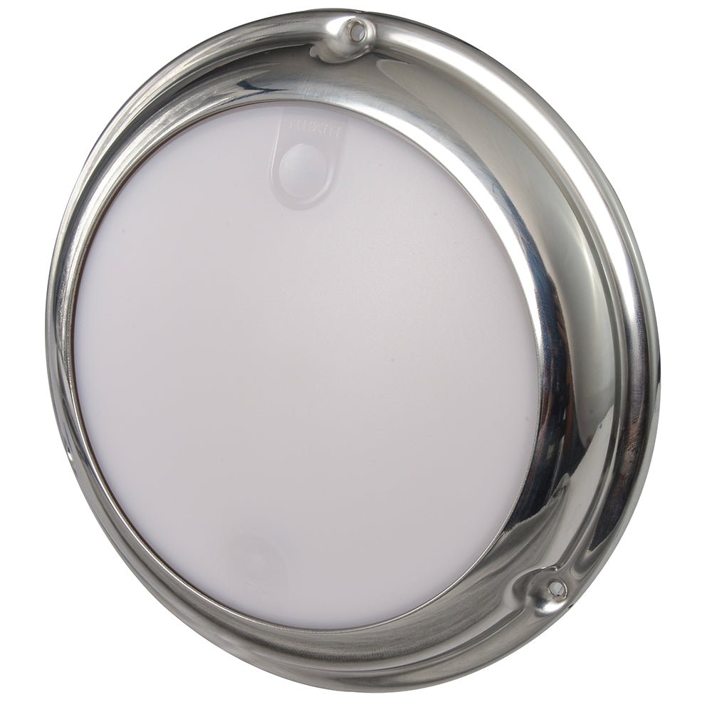 Lumitec TouchDome - Dome Light - Polished SS Finish - 2-Color White/Blue Dimming - 101097 - CW46326 - Avanquil