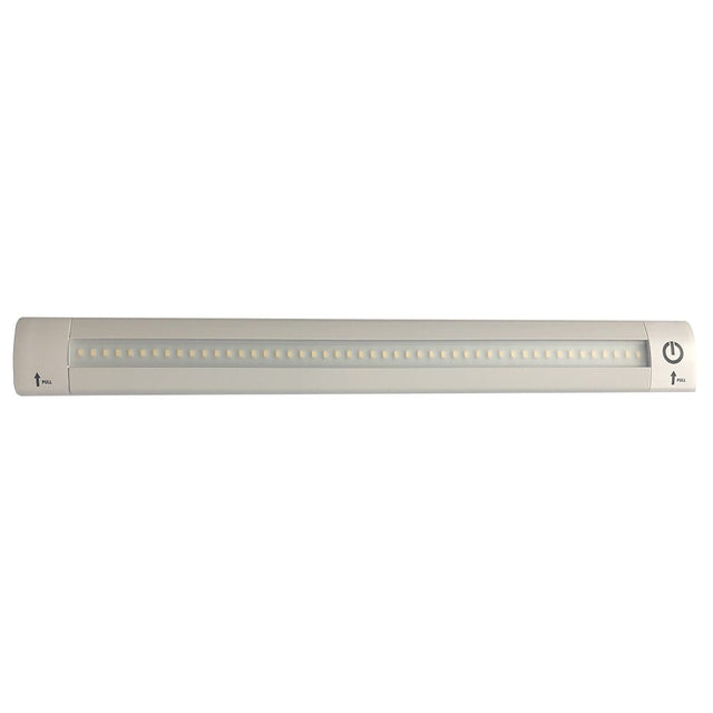 Lunasea 12" Adjustable Linear LED Light w/Built-In Touch Dimmer Switch - Cool White - LLB-32KC-01-00 - CW77254 - Avanquil