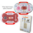 Lunasea Child/Pet Safety Water Activated Strobe Light w/RF Transmitter - Red Case - LLB-63RB-E0-K1 - CW88737 - Avanquil