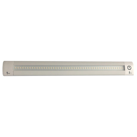 Lunasea LED Light Bar - Built-In Dimmer, Adjustable Linear Angle, 12" Length, 24VDC - Warm White - LLB-32KW-11-00 - CW78851 - Avanquil