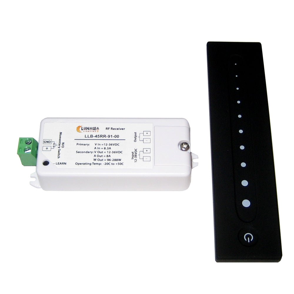 Lunasea Remote Dimming Kit w/Receiver & Linear Remote - LLB-45RE-91-K1 - CW59348 - Avanquil