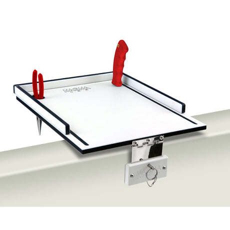 Magma Econo Mate Bait Filet Table - 12" - White/Black - T10-311B - CW51016 - Avanquil