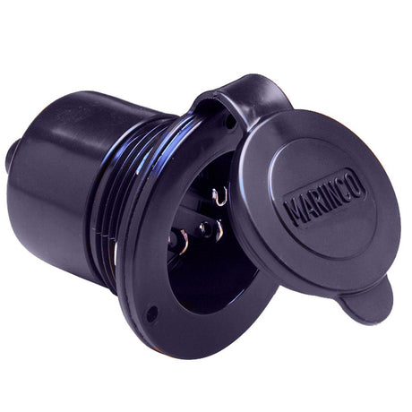 Marinco Marine On-Board Hard Wired Charger Inlet - 15Amp - Black - 150BBI - CW49221 - Avanquil