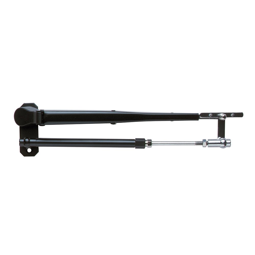 Marinco Wiper Arm Deluxe Black Stainless Steel Pantographic - 17"-22" Adjustable - 33037A - CW76804 - Avanquil