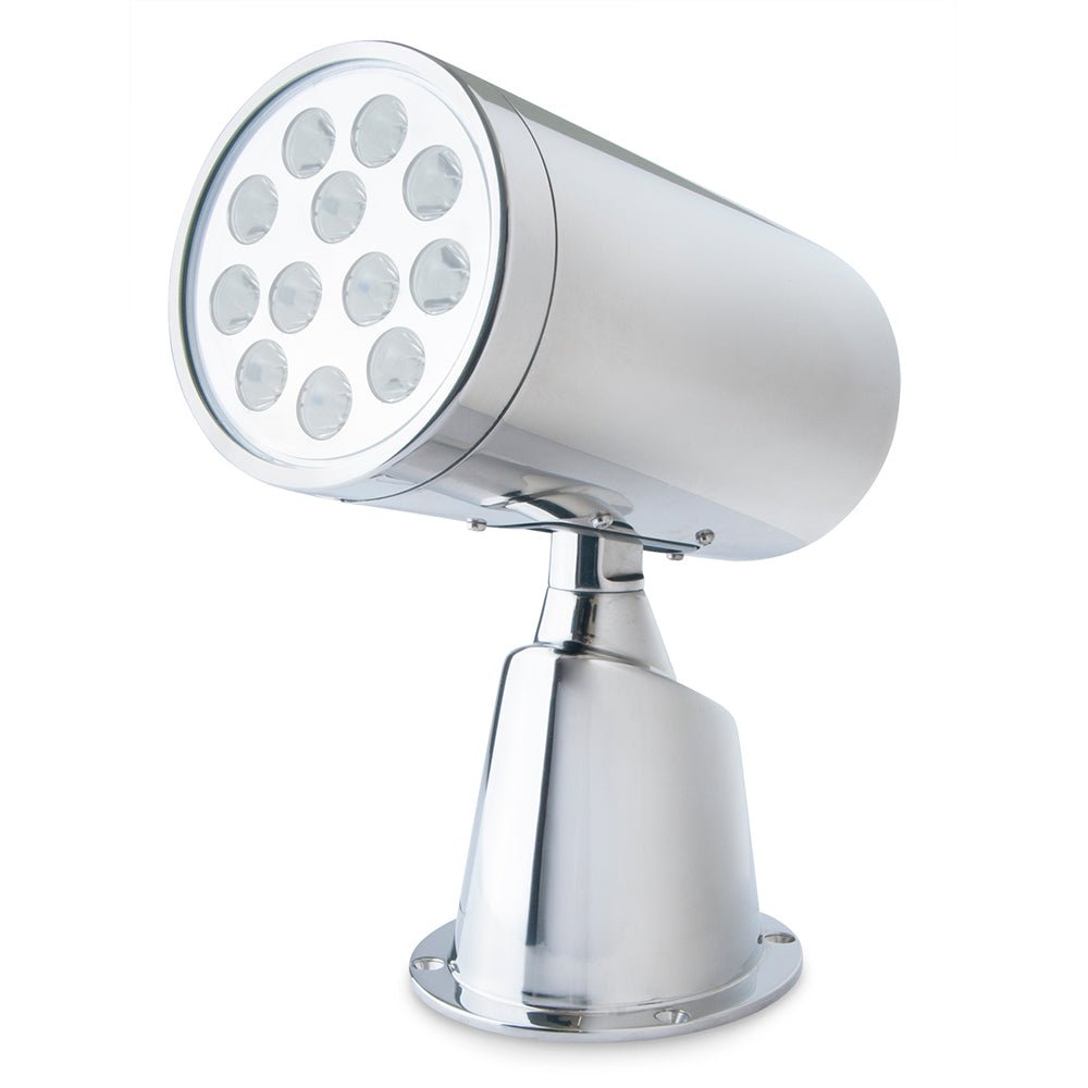 Marinco Wireless LED Stainless Steel Spotlight - No Remote - 23051A - CW68293 - Avanquil