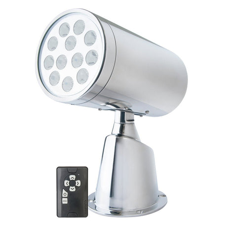 Marinco Wireless LED Stainless Steel Spotlight w/Remote - 23050A - CW68292 - Avanquil