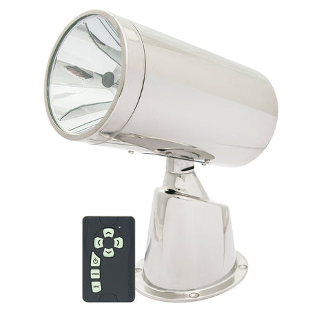 Marinco Wireless Stainless Steel Spotlight/Floodlight w/Remote - 22150A - CW68289 - Avanquil