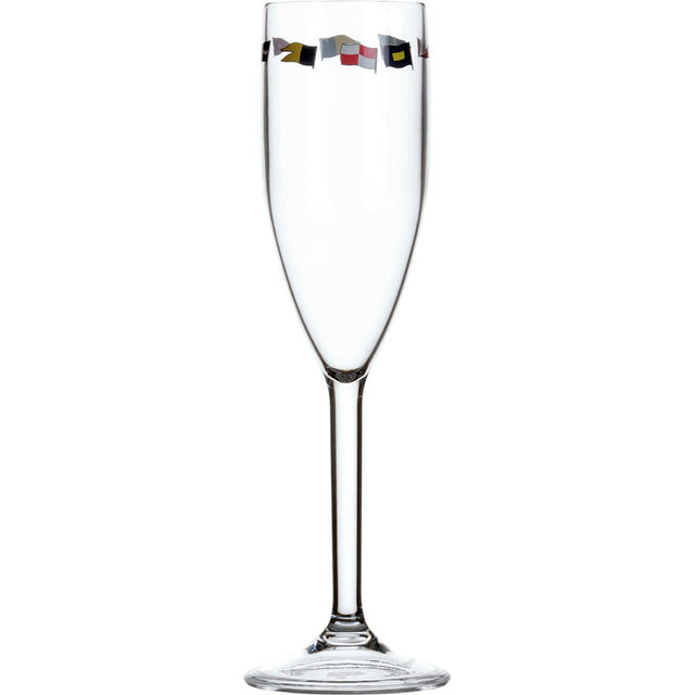 Marine Business Champagne Glass Set - REGATA - Set of 6 - 12105C - CW89605 - Avanquil