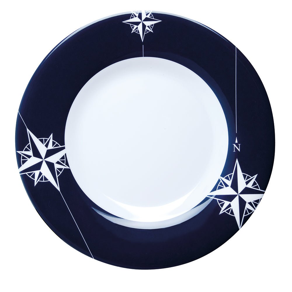 Marine Business Melamine Round Dessert Plate - NORTHWIND - 7" Set of 6 - 15003C - CW89526 - Avanquil