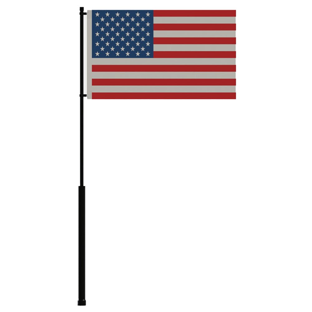 Mate Series Flag Pole - 72" w/USA Flag - FP72USA - CW87291 - Avanquil