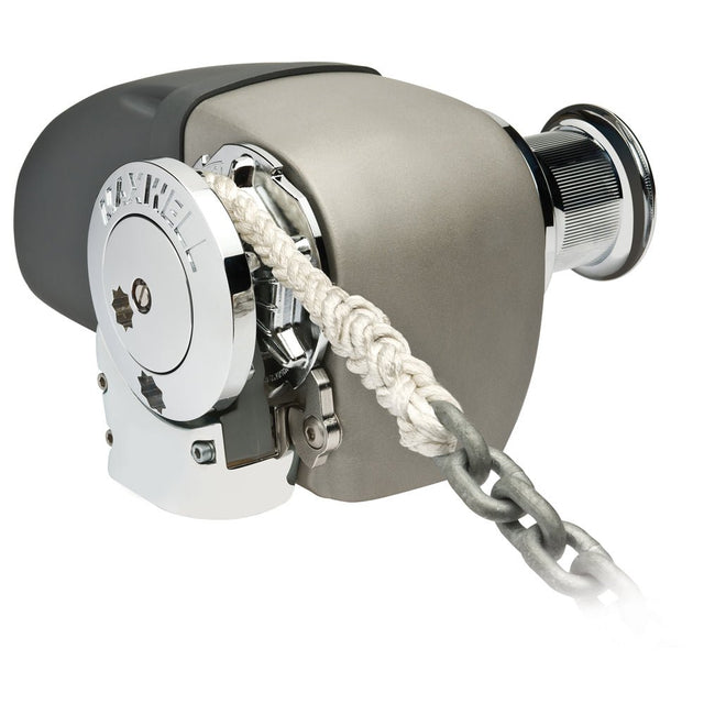 Maxwell HRC 10-8 Rope Chain Horizontal Windlass 5/16" Chain, 5/8" Rope 12V, with Capstan - HRC10812V - CW59010 - Avanquil