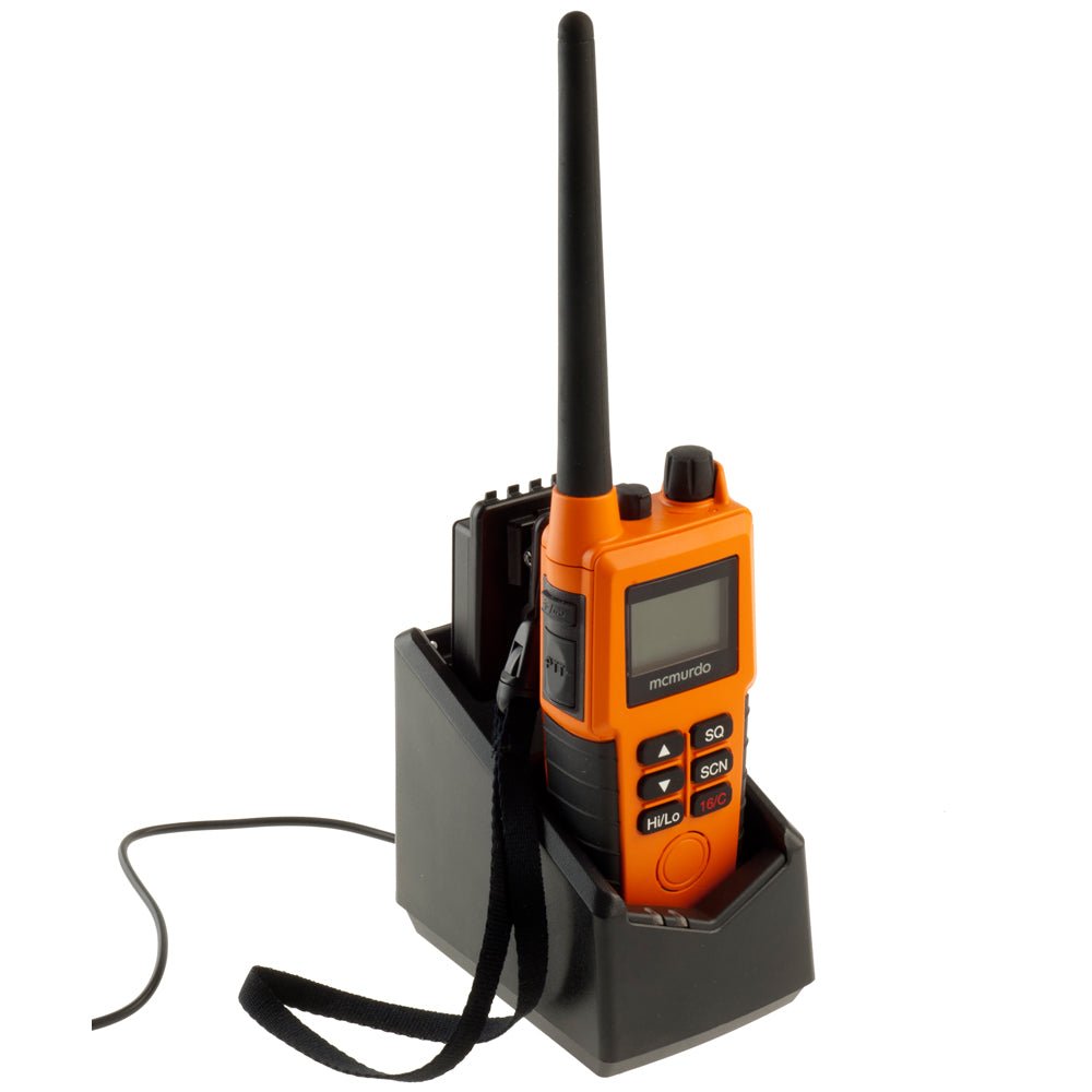 McMurdo R5 GMDSS VHF Handheld Radio - Pack A - Full Feature Option - 20-001-01A - CW56211 - Avanquil