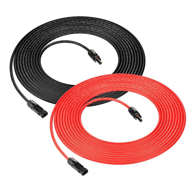 Rich Solar 10 Gauge 25 Feet Solar Extension Cable - UV and Corrosion Resistant - RS-25102 - Avanquil