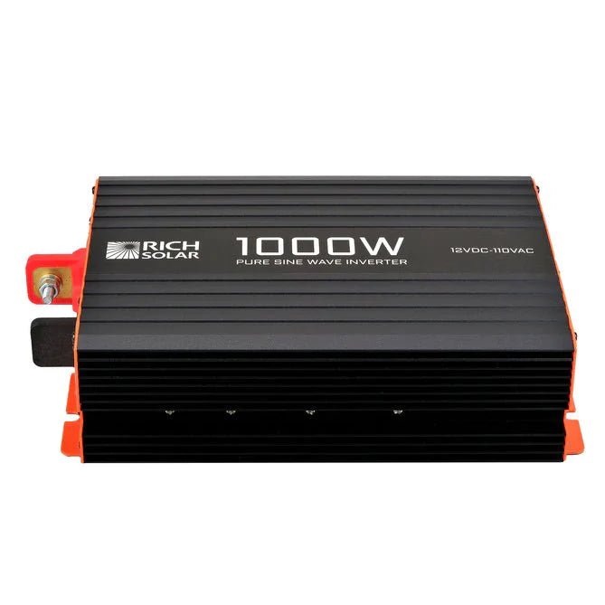 Rich Solar 1000 Watt 12 VDC Industrial Pure Sine Wave Inverter - RS-V1000 - Avanquil
