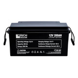 Rich Solar 12V 200Ah LiFePO4 Lithium Iron Phosphate Battery - RS-B12200 - Avanquil