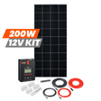 Rich Solar 200 Watt Solar Kit with 20A MPPT Controller - RS-K2002 - Avanquil