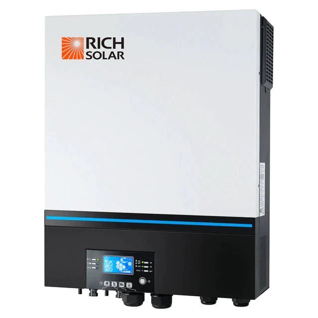 Rich Solar 2000W 48V Solar - 10kWh Capacity - 120V/240VAC Cabin Kit - RS-2000W 48V 240VAC Cabin Kit - Avanquil