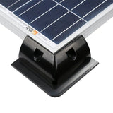 Rich Solar Corner Bracket Mount Set of 6 - Black UV resistant - RS-CB6B - Avanquil