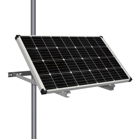 Rich Solar Side Pole Mounts for One Panel - Adjustable Tilt Legs & Pipe Clamps - RS-SPM1 - Avanquil