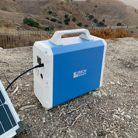 Rich Solar X1500 Lithium Portable Power Station 1500Wh 1000W - RS-X1500 - Avanquil