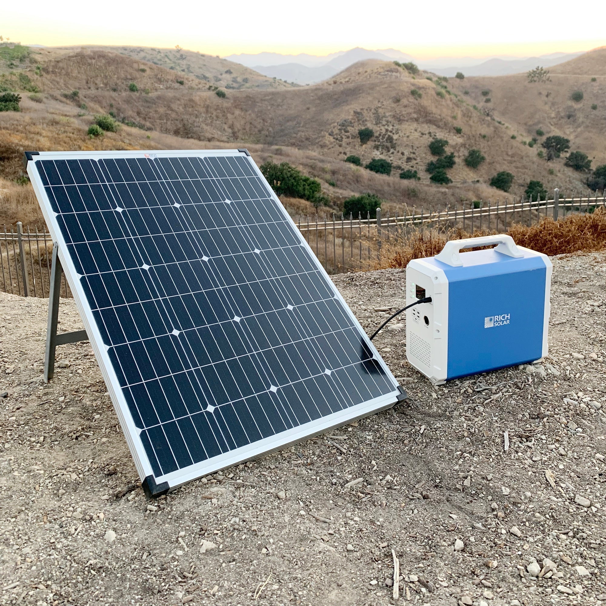 Rich Solar X1500 Lithium Portable Power Station 1500Wh 1000W - RS-X1500 - Avanquil