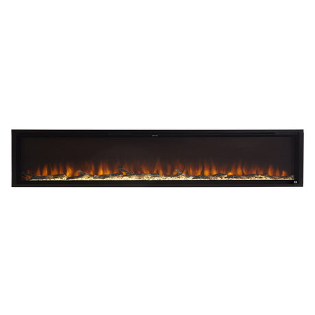 Touchstone Sideline Elite Smart 80044 100" WiFi-Enabled Recessed Electric Fireplace (Alexa/Google Compatible) - TS-80044 - Avanquil
