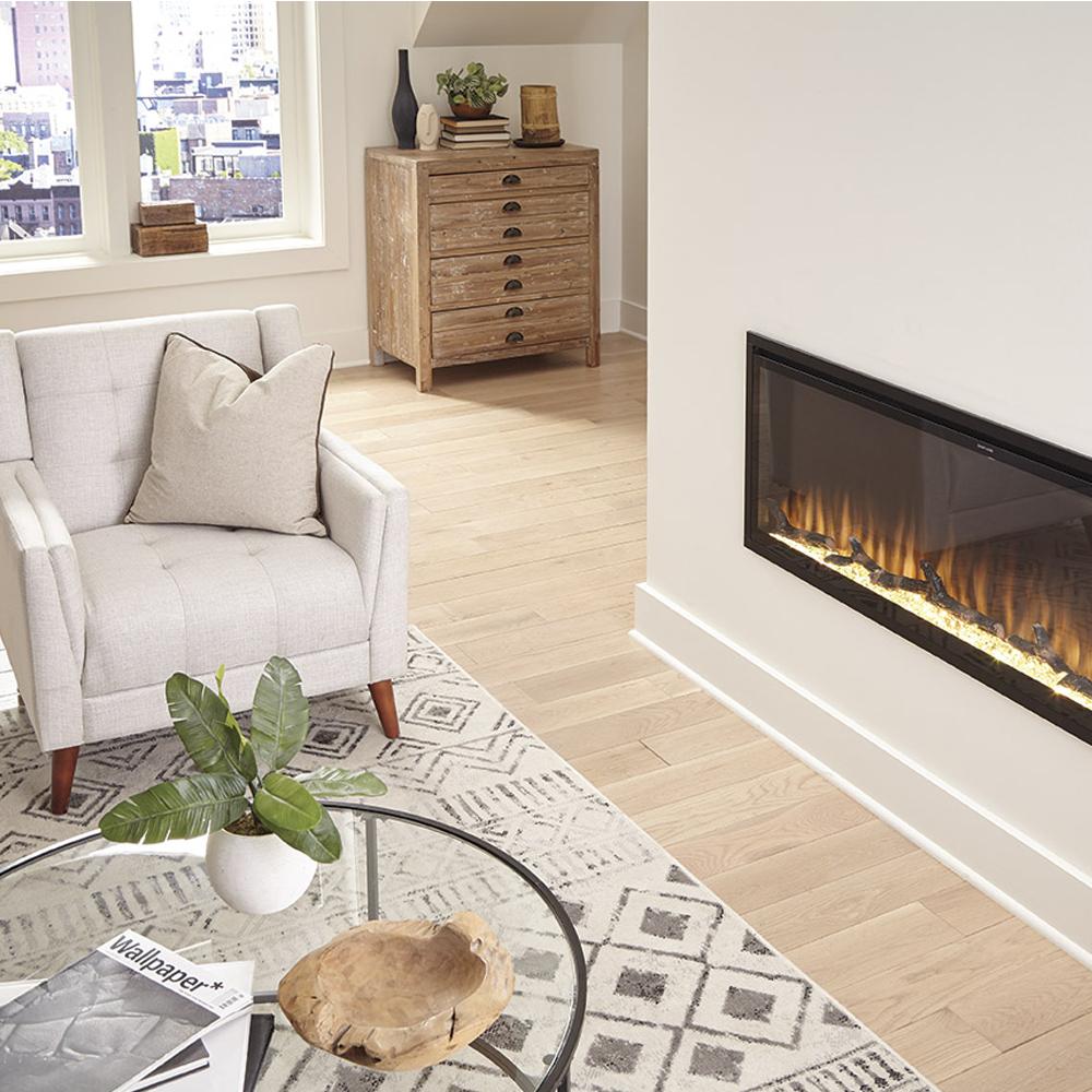Touchstone Sideline Elite Smart 80044 100" WiFi-Enabled Recessed Electric Fireplace (Alexa/Google Compatible) - TS-80044 - Avanquil