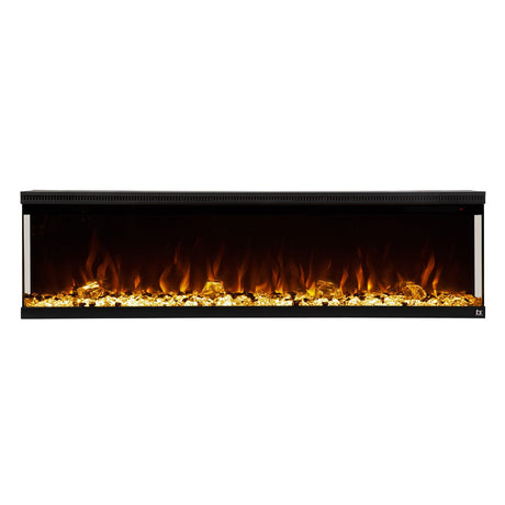Touchstone Sideline Infinity 3 Sided 72" WiFi Enabled Smart Recessed Electric Fireplace 80051 (Alexa/Google Compatible) - TS-80051 - Avanquil