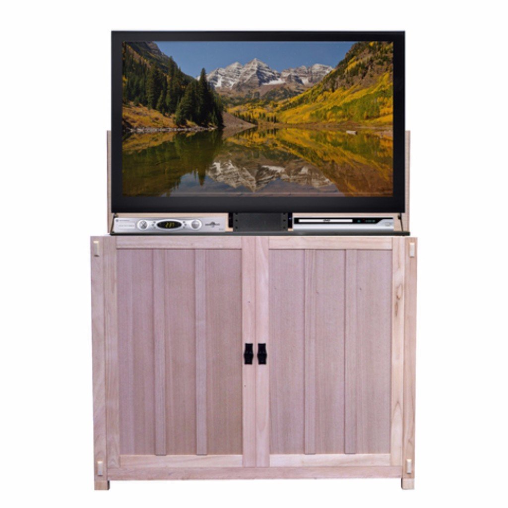 Touchstone The Elevate 72106 Unfinished Mission Style TV Lift Cabinet for 50" Flat screen TVs - TS-72106 - Avanquil