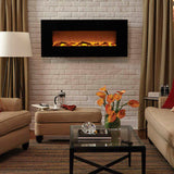 Touchstone The Onyx 80001 50" Wall Mounted Electric Fireplace - TS-80001 - Avanquil