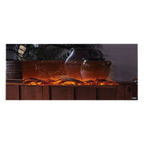 Touchstone The Onyx Mirror Glass 80008 50" Wall Mounted Electric Fireplace - TS-80008 - Avanquil