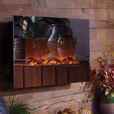 Touchstone The Onyx Mirror Glass 80008 50" Wall Mounted Electric Fireplace - TS-80008 - Avanquil