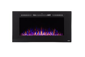 Touchstone The Sideline 40 80027 40" Recessed Electric Fireplace - TS-80027 - Avanquil