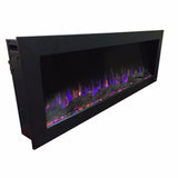 Touchstone The Sideline Outdoor/Indoor 80017 50" Recessed/Wall Mounted Electric Fireplace (No Heat) - TS-80017 - Avanquil